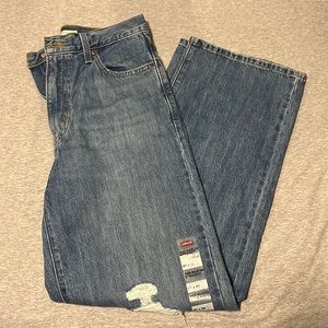 Levi High Waisted Straight Joe Strut Jeans